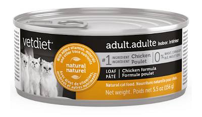 Vetdiet Chicken Pate Indoor Adult Wet Cat Food