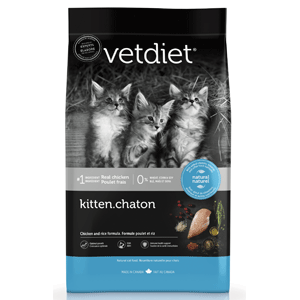 Vetdiet Chicken and Rice Dry Kitten Food