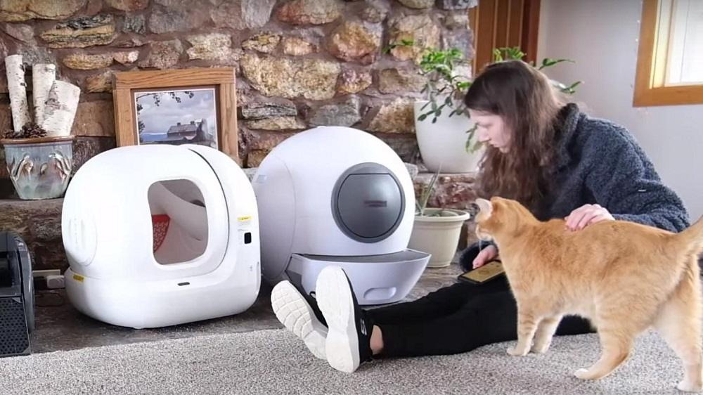Automatic Self-Cleaning Litter Boxes