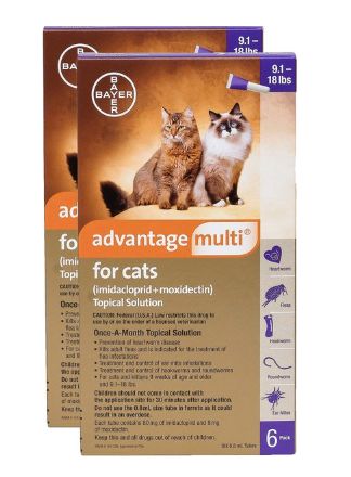 Advantage multi flea store treatment