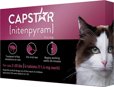 CAPSTAR (nitenpyram) Oral Flea Treatment for Cats