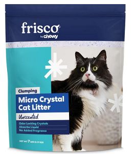 Frisco Micro Crystal Unscented Non-Clumping Crystal Cat Litter