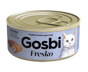 Gosbi Fresko Cat Tuna Loin with Shrimp
