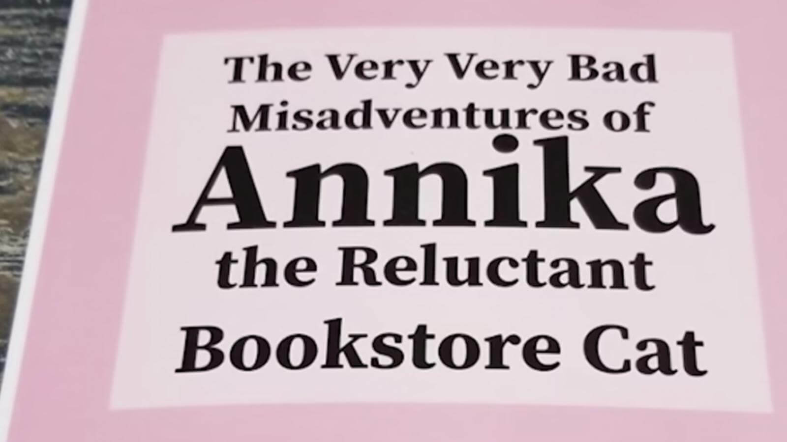 Let’s make Annika’s book a bestseller. Cupboard Maker Books