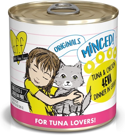 BFF Tuna & Chicken 4-Eva Dinner in Gravy Canned Cat Food