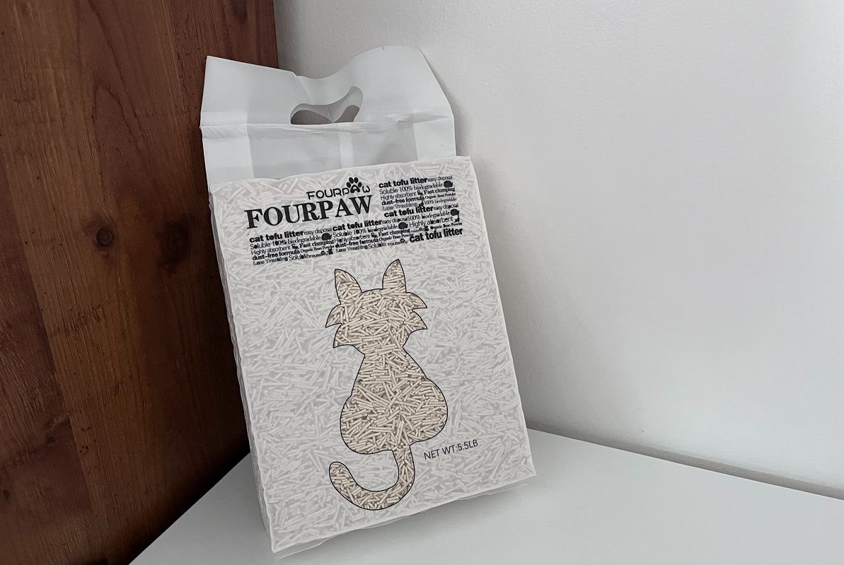 Four Paw Tofu Cat Litter