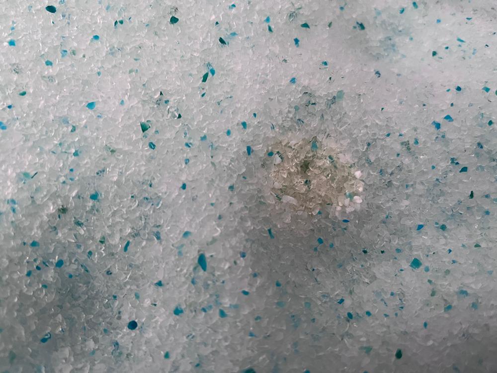 Litter Pearls Micro Non-Clumping Crystal Cat Litter test