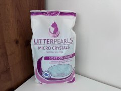 Litter Pearls Micro Unscented Non-Clumping Crystal Cat Litter