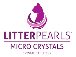 Litter Pearls Micro Unscented Non-Clumping Crystal Cat Litter logo