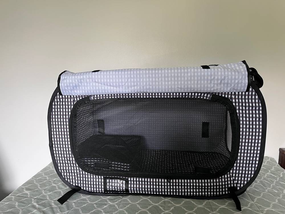 Necoichi Portable Stress Free Cat Cage & Litter Box Set