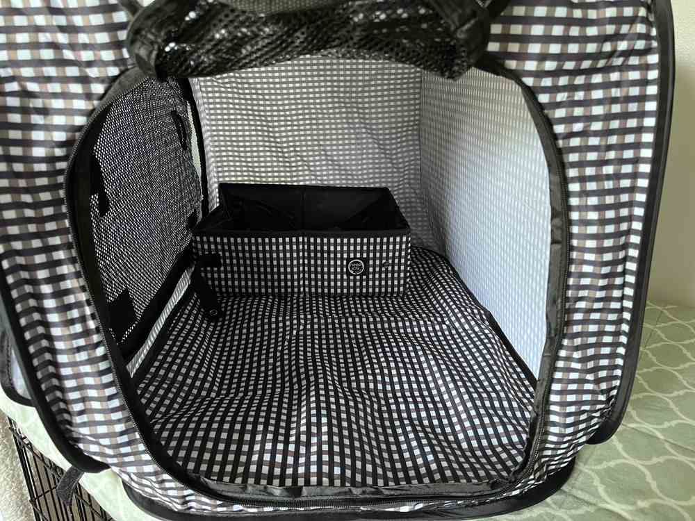 Necoichi Portable Stress Free Cat Cage & Litter Box Set