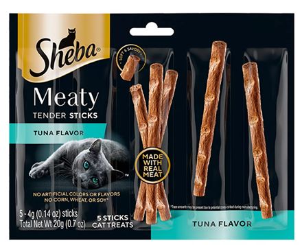 Sheba Meaty Tender Sticks Adult Cat Treats