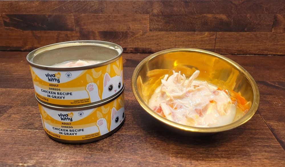 Viva La Kitty Chicken Recipe in Gravy Adult Wet Cat Food