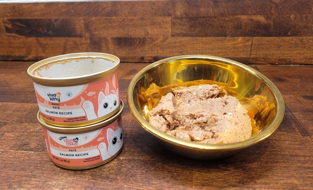 Viva La Kitty Salmon Recipe Pate Kitten Wet Food