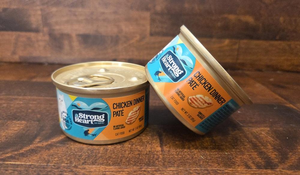 A Strong Heart Chicken Dinner Pate Wet Cat Food