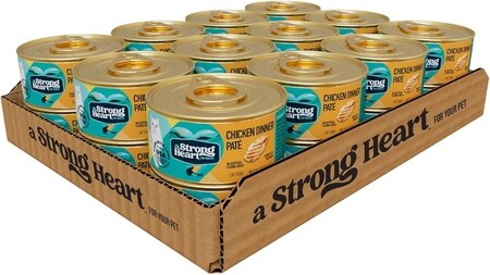 A Strong Heart Chicken Dinner Pate Wet Cat Food