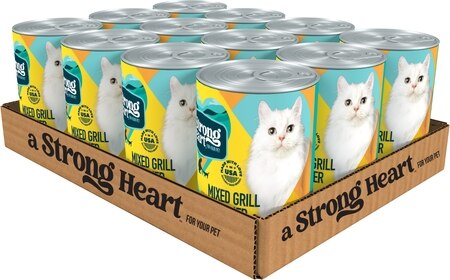 A Strong Heart Mixed Grill Dinner Pate Wet Cat Food