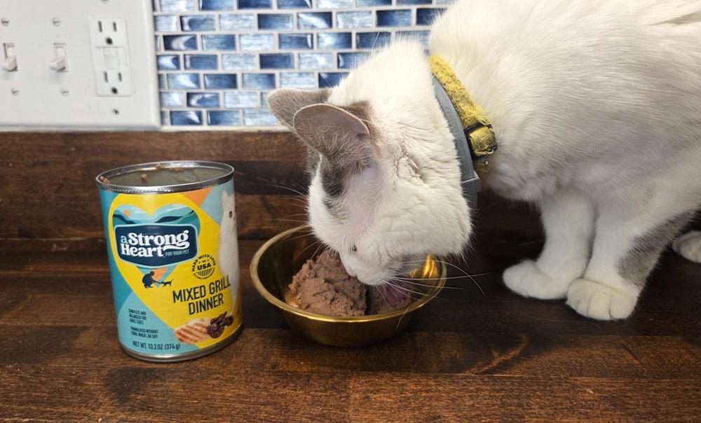 A Strong Heart Mixed Grill Dinner Pate Wet Cat Food