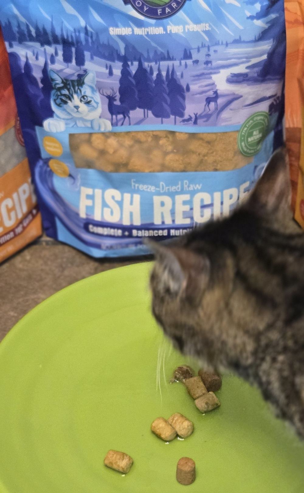 Shepherd Boy Farms Freeze-Dried Fish Recipe for Cats