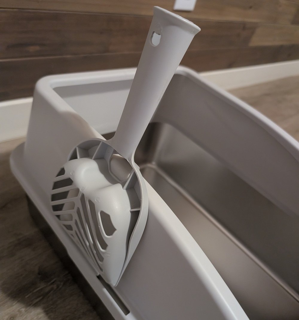 AIPERRO Stainless Steel Litter Box