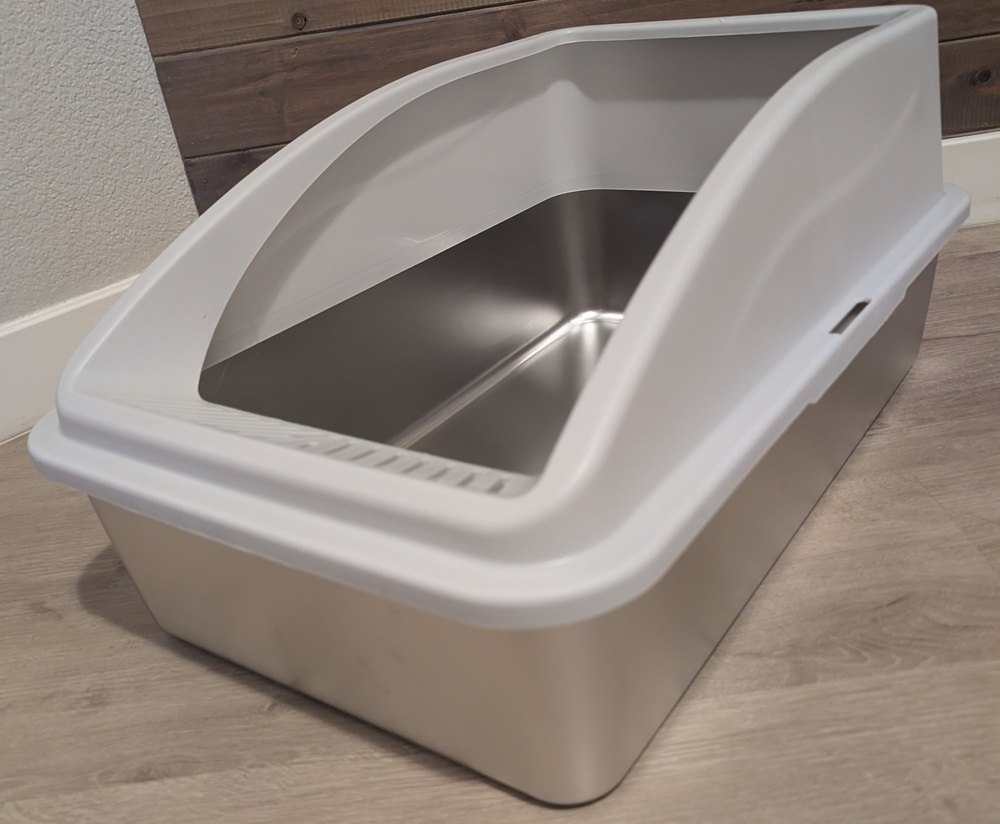 AIPERRO Stainless Steel Litter Box