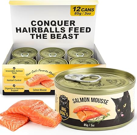 Big Dog’s Salmon Mousse Wet Cat Food
