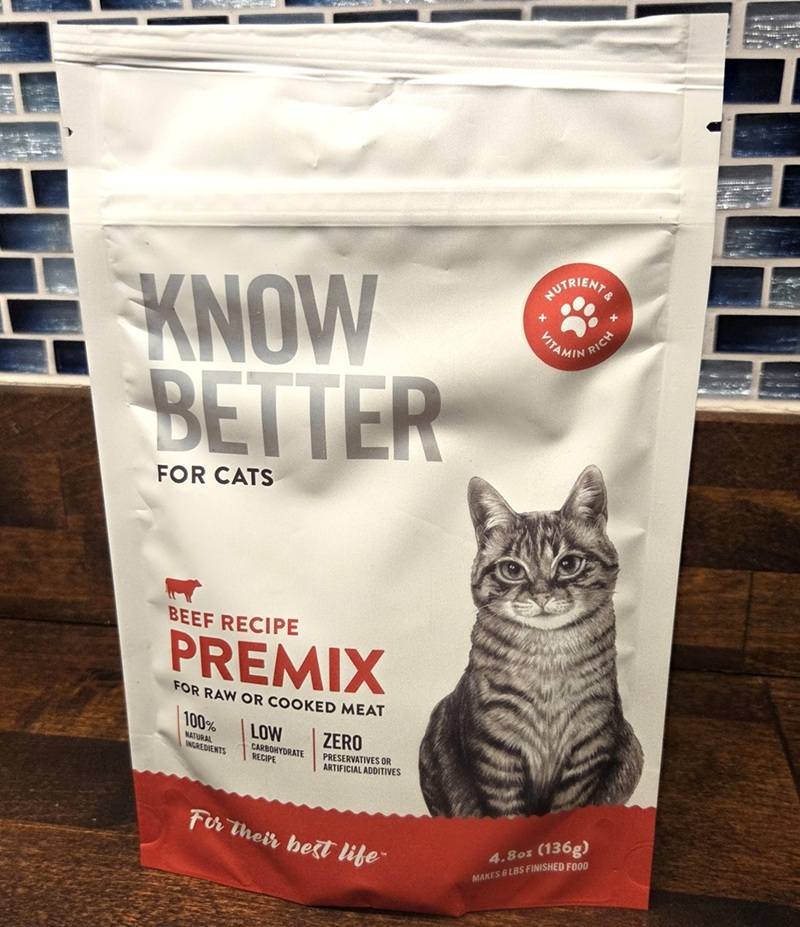 Know Better for Cats Beef Recipe