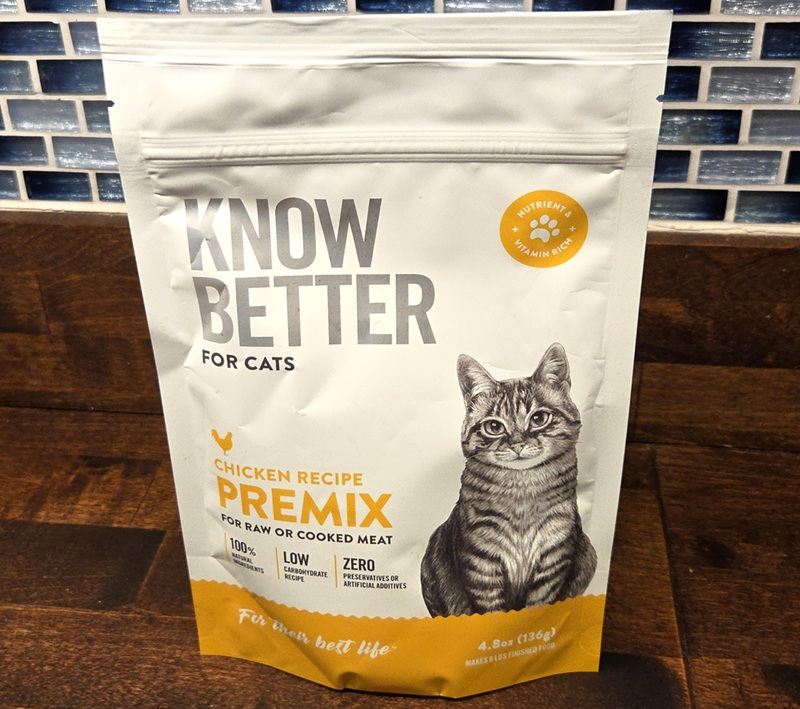 Know Better for Cats Chicken Recipe