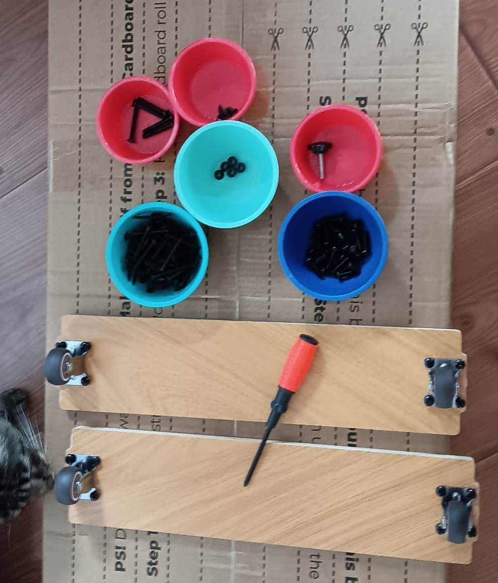 Setting up the Nordic Beast Cat Exercise