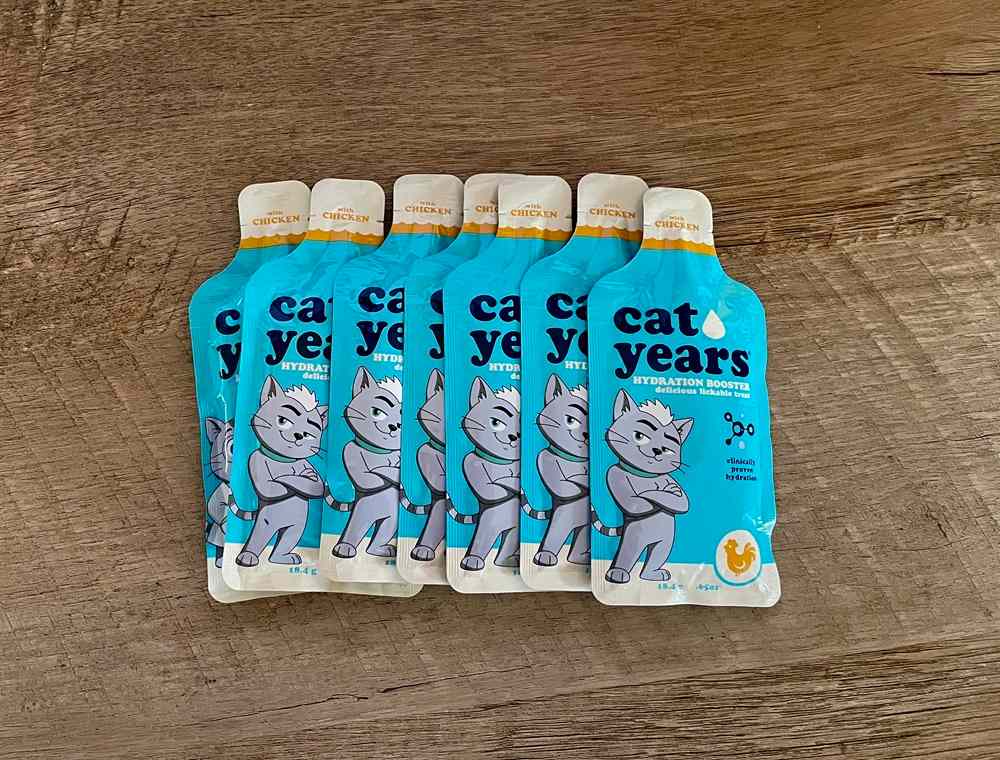 Cat Years Hydration Booster chicken