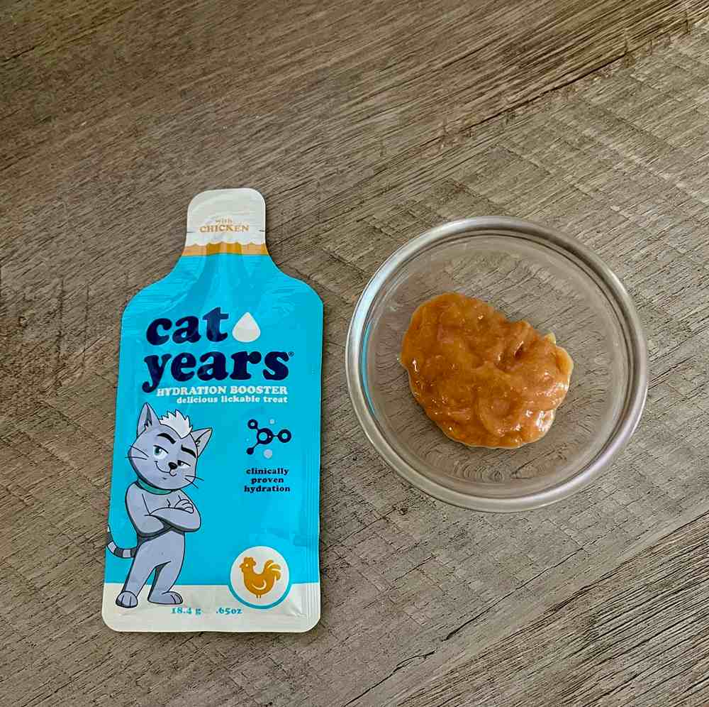 Cat Years Hydration Booster chicken