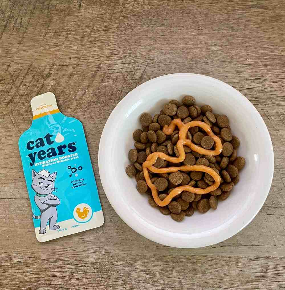 Cat Years Hydration Booster chicken
