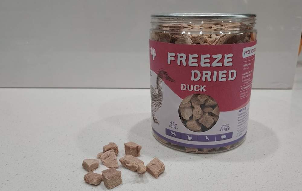 Pawup Freeze-Dried Duck Breast Dog & Cat Treats