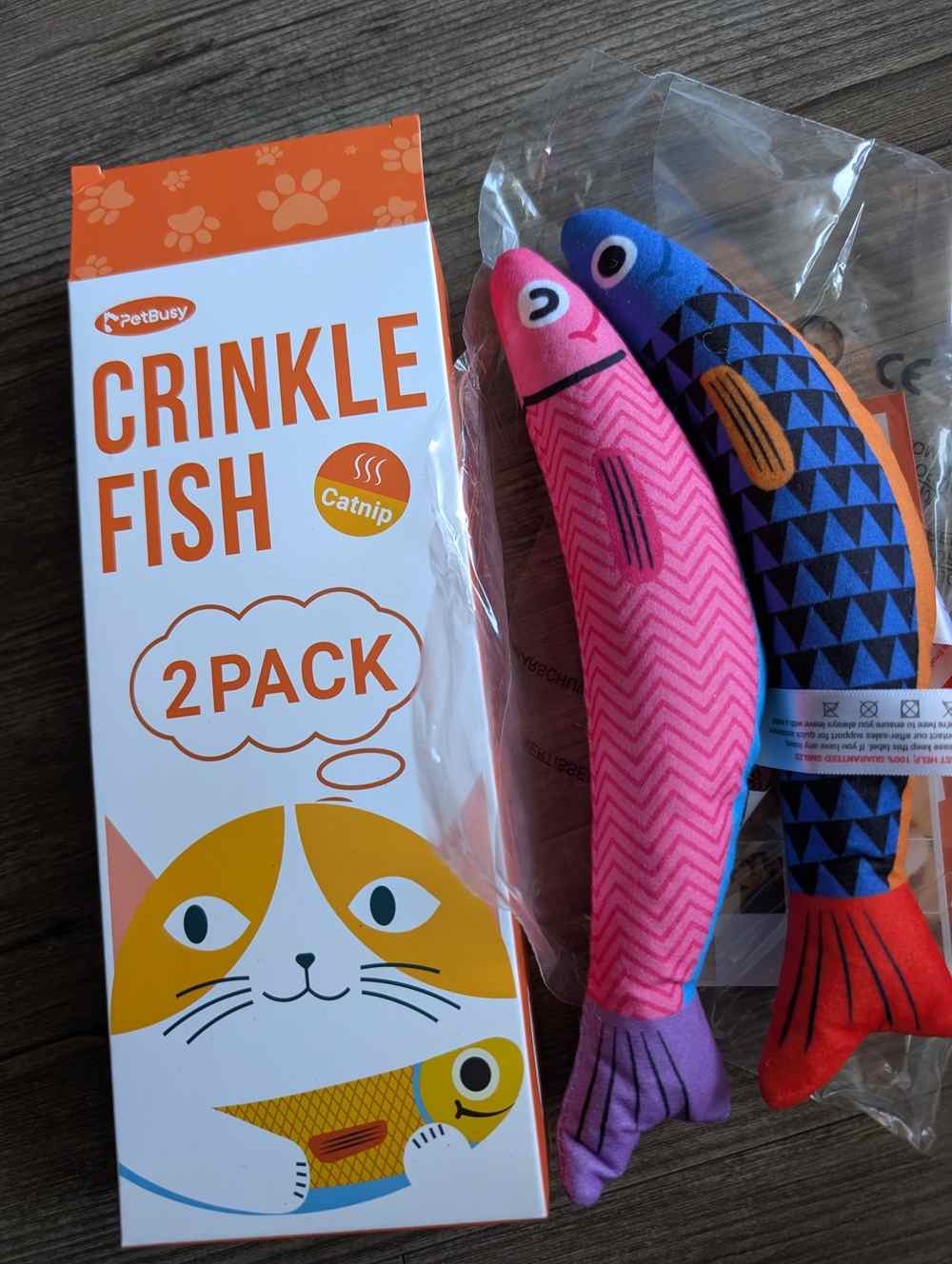 PetBusy Catnip & Silvervine Kicker Toy