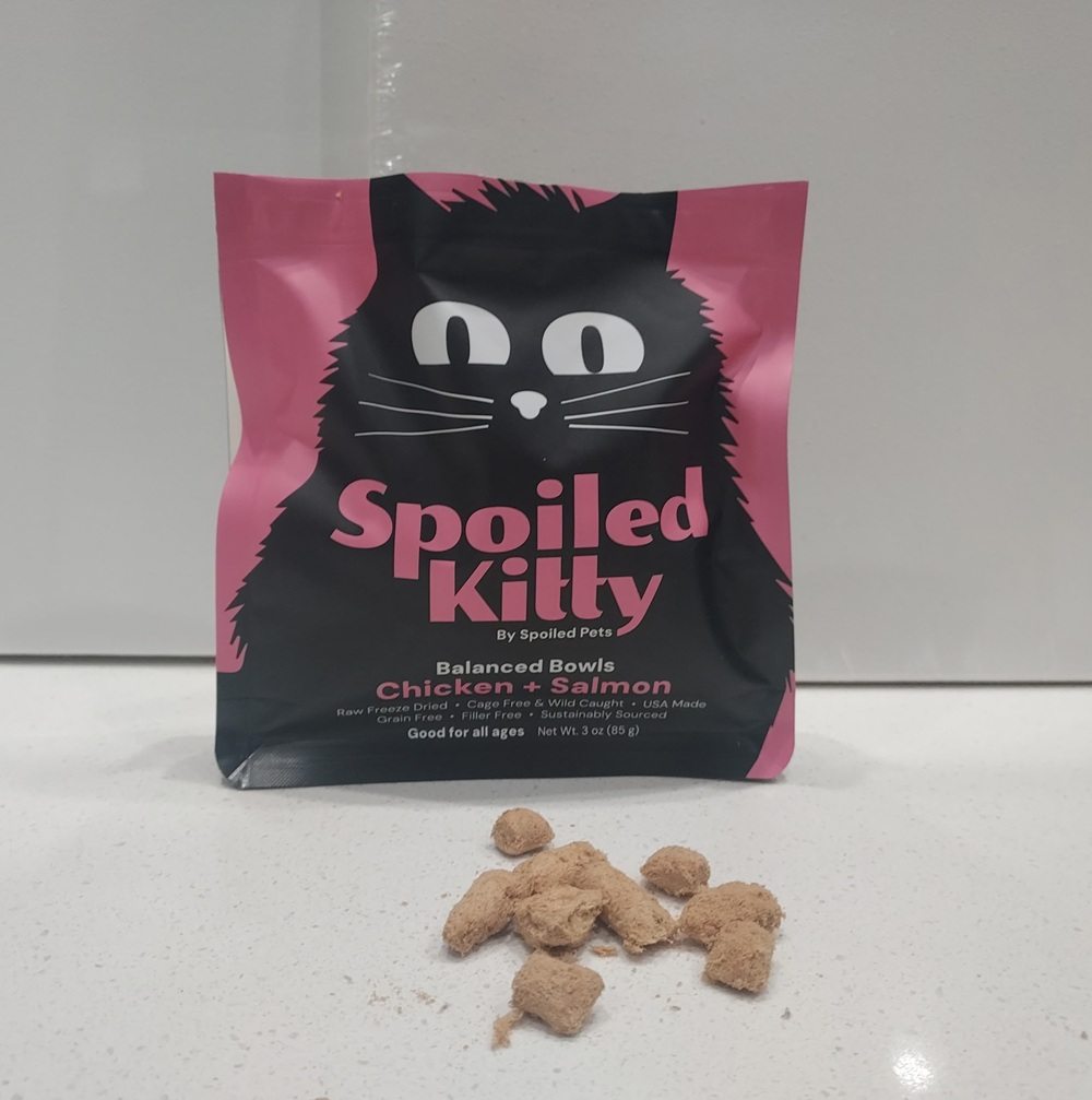 Spoiled Pets Balanced Bowls for Cats – Chicken & Salmon