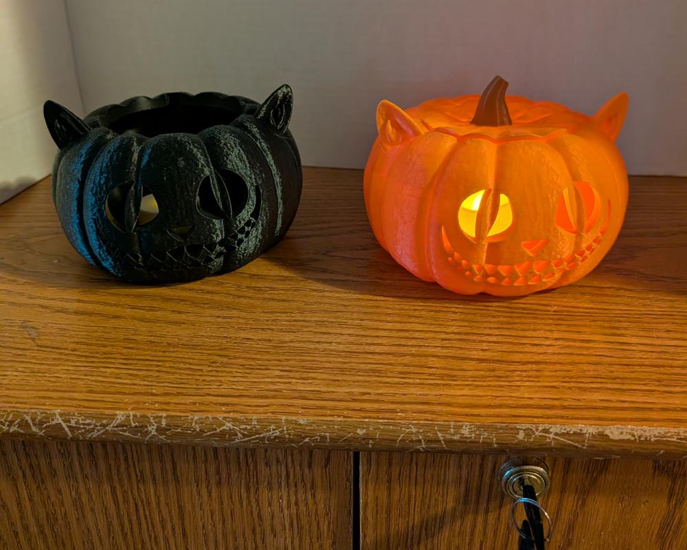 De Cheshire Cat Halloween Cat-o-Lantern