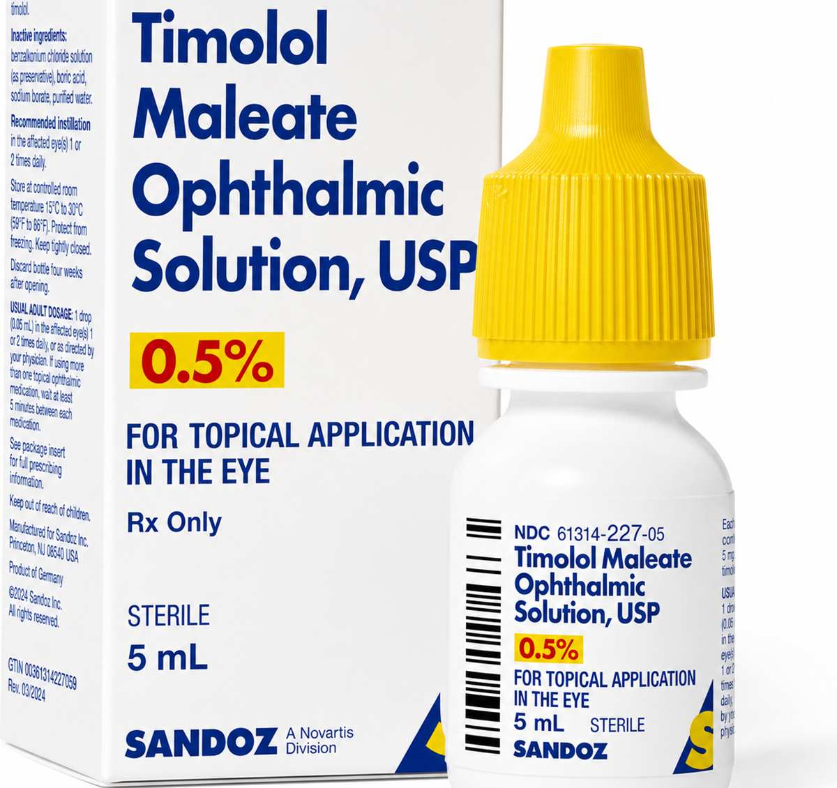 Timolol Maleate (Generic) Ophthalmic Solution
