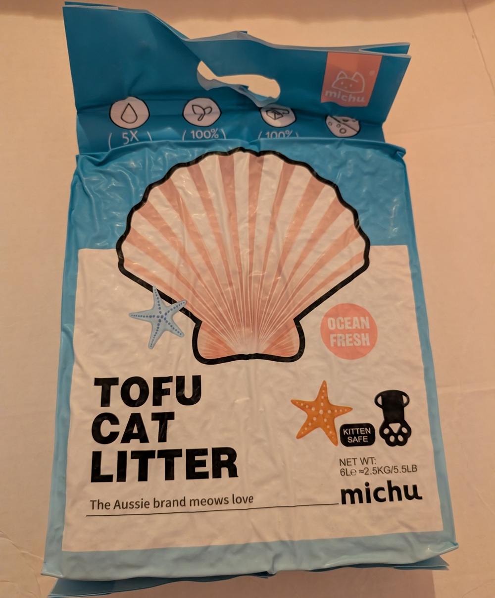 Tofu Cat Litter - Ocean Fresh