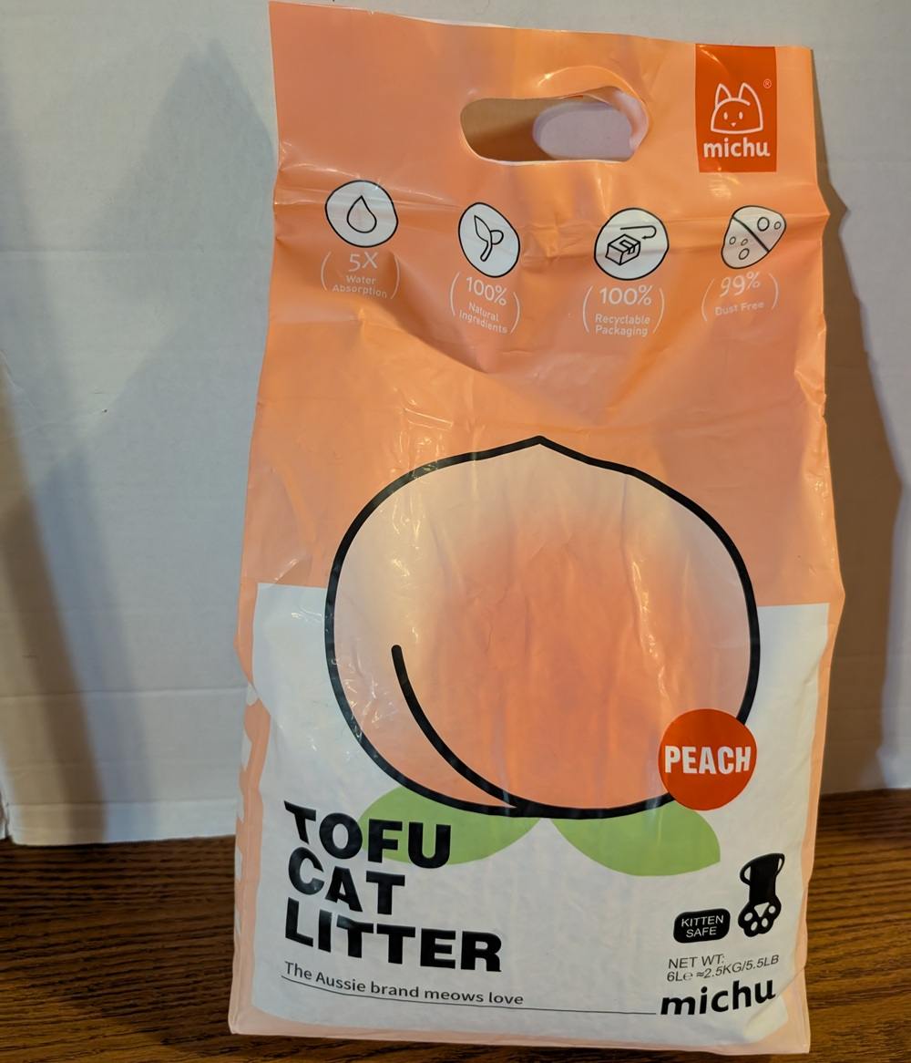 Tofu Cat Litter - Peach