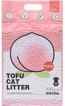 Tofu Cat Litter - Peach