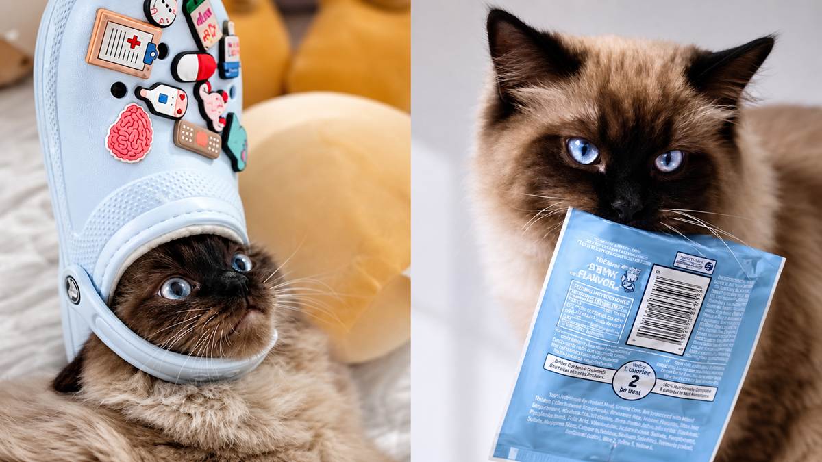 two unusual cats