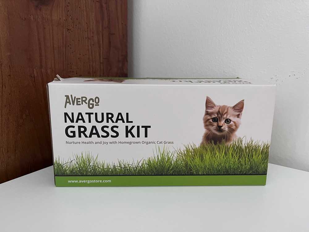 AVERGO Cat Grass Kit for Indoor Cats