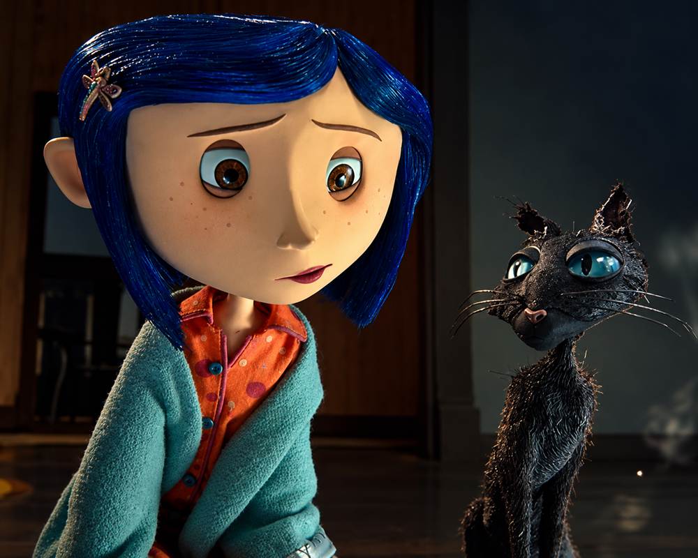 Coraline and the Curious Black Cat