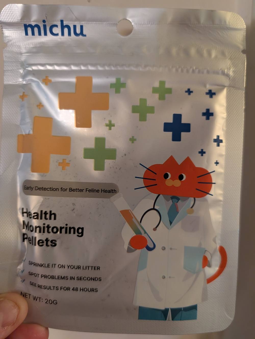 Michu Health Monitoring Pellets