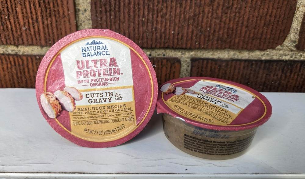 Natural Balance Ultra Protein Real Duck Recipe with Protein-Rich Organs Cuts in Gravy