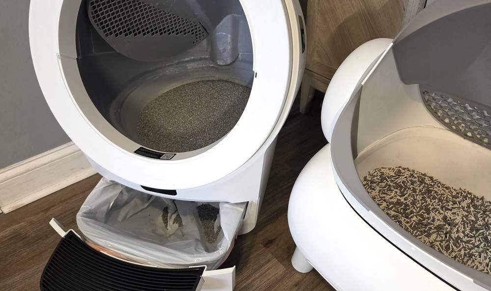 Zelfreinigende kattenbakken Geurbestrijding